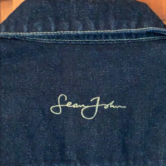 Sean John Jean Jacket Dark Blue NWOT Size XXL - Picture 6 of 6